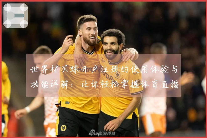 世界杯买球开户注册的使用体验与功能详解，让你轻松掌握体育直播平台的魅力